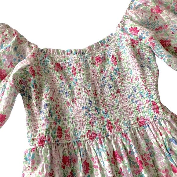 April Cornell Floral Smocked Maxi Dress - Picture 6 of 10